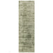 Blade Modern Plain Distressed Shimmer Hand-Woven Textured Silky Viscose Flatweave Sage Rug