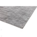 Blade Modern Plain Distressed Shimmer Hand-Woven Textured Silky Viscose Flatweave Silver Rug