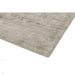 Blade Modern Plain Distressed Shimmer Hand-Woven Textured Silky Viscose Flatweave Smoke Rug