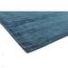 Blade Modern Plain Distressed Shimmer Hand-Woven Textured Silky Viscose Flatweave Teal Rug