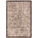 Blade Slim Border Modern Plain Distressed Shimmer Hand-Woven Textured Silky Viscose Flatweave Moleskin/Charcoal Border Rug