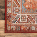 Blaise Medallion Washable Area Rug 160x230 cm Rust