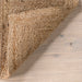 Bleached Jute Trellis Area Rug Natural 160 cm x 230 cm