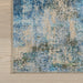 Bleecker Street Abstract Washable Area Rug 160x230 cm Blue