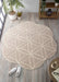 Bloom Grey Round Rug