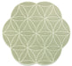 Bloom Soft Green Round Rug