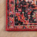 Blossom Emblem Area Rug 120x180 cm Dark Orange