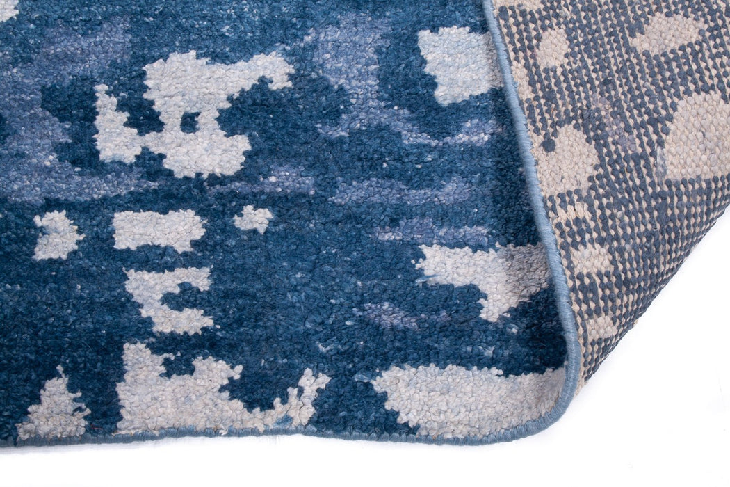 Blue Abstract Rug