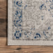 Blue Honeycomb Pattern Area Rug 150x240 cm