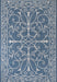 Tappeto blu Krem per uso interno ed esterno 120x180 cm