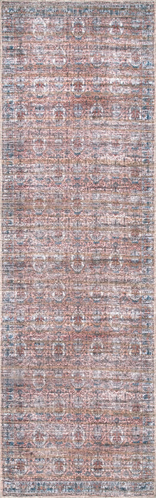 Blue Machine Washable Oriental Area Rug 140x200 cm