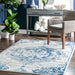 Blue Medallion Area Rug 120x180 cm