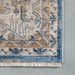 Blue Medallion Area Rug 120x180 cm