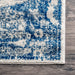 Blue Medallion Area Rug 120x180 cm