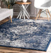 Blue Medallion Area Rug 152 x 244 cm