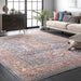 Blue Medallion Area Rug 160x230 cm