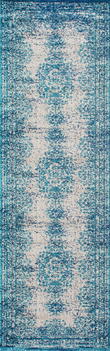 Blue Medallion Area Rug 160x230 cm