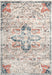 Blue Medallion Area Rug 160x230 cm Durable Soft Fibers