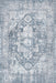 Blue Medallion Area Rug 160x230 cm for Living Room Decor