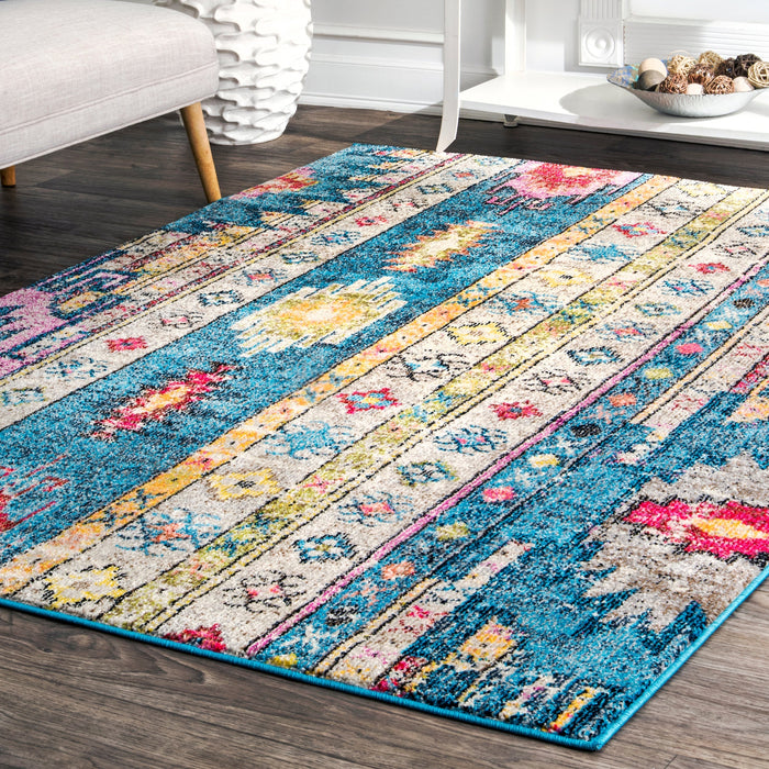 Tappeto blu Ocean Drive 160 cm x 230 cm