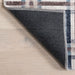 Blue Plaid Washable Area Rug 120x180 cm