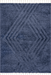 Blue Shag Area Rug 80x150 cm For Comfortable Living