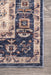 Blue Vintage Medallion Area Rug 150x240 cm