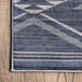 Blue Washable Indoor Outdoor Area Rug for Home Decor