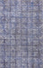 Tappeto per interni ed esterni blu lavabile 140x200 cm