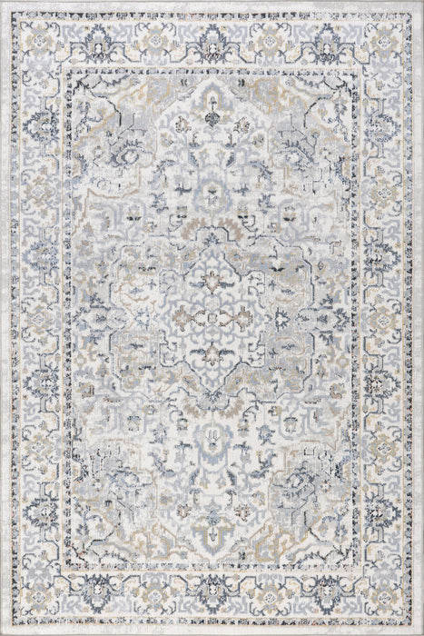 Blue Washable Vines Area Rug 152 Cm X 244 Cm