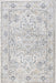 Blue Washable Vines Area Rug 152 Cm X 244 Cm