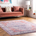 Blush Antique Brick Medallion Area Rug 160x230 cm