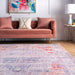 Blush Antique Brick Medallion Area Rug 160x230 cm