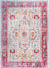 Blush Cartouche Medallion Area Rug 120x180 cm