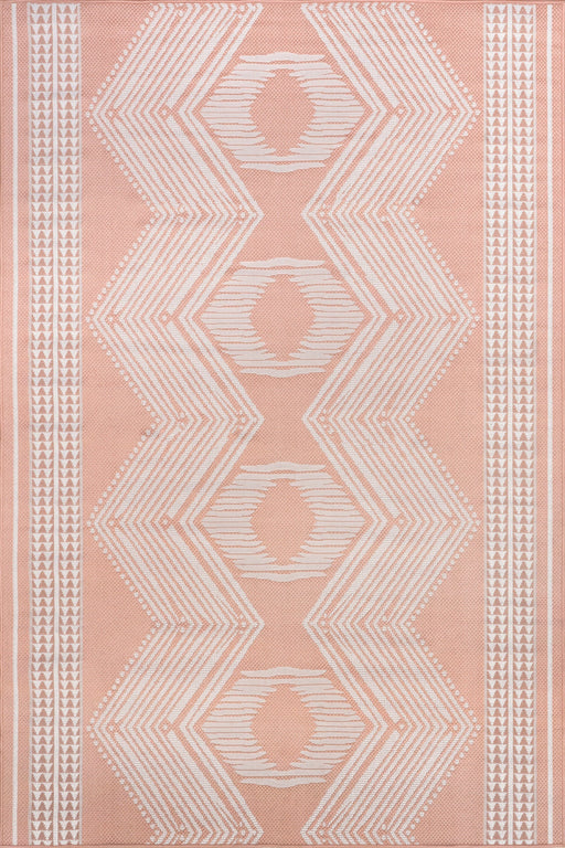 Blush Pink Indoor Outdoor Area Rug 120x180 cm