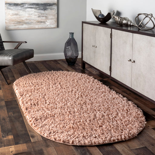 Blush Shag Area Rug 120x180 cm