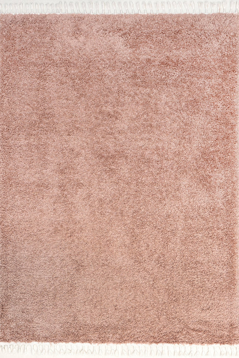 Blush Shag Area Rug 120x180 cm měkká plyšová podlahová krytina