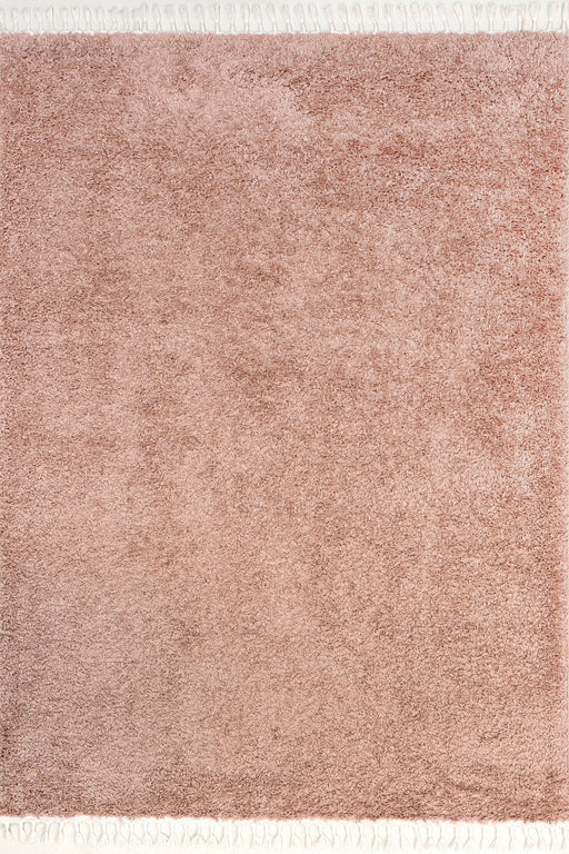 Blush Shag Area Rug 120x180 cm měkká plyšová podlahová krytina