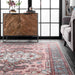 Blush Vintage Medallion Area Rug 120x180 cm