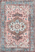 Blush Vintage Medallion Area Rug 120x180 cm