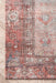 Blush Washable Iris Medallion Area Rug 160x230 cm