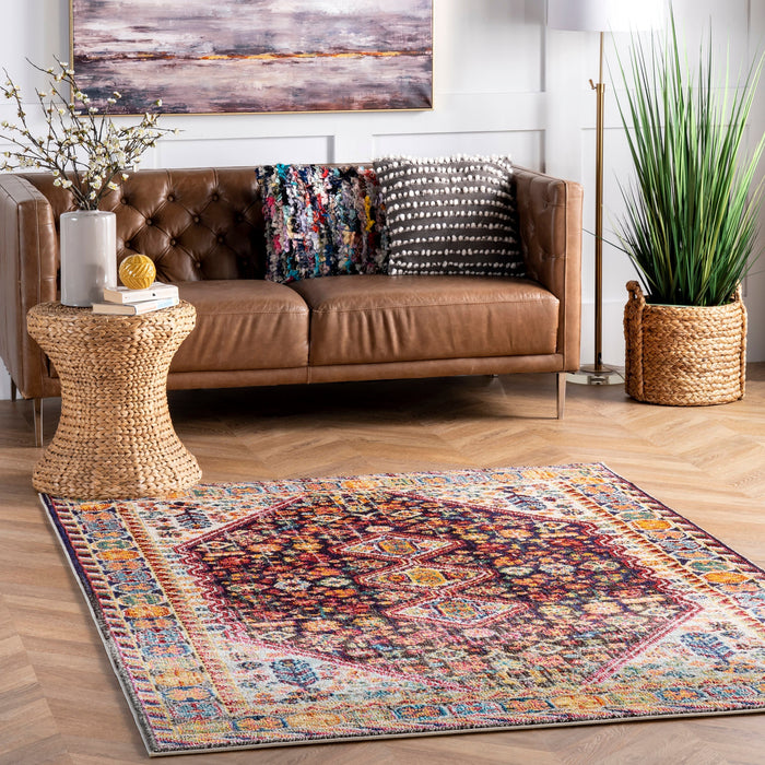 Bohemian Black Area Rug 100% Polypropylene 160x230 cm