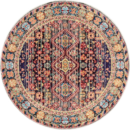 Bohemian Black Area Rug 100% Polypropylene 60x90 cm