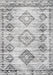 Bohemian Grey Aztec Area Rug 160x230 cm