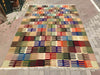 Bohemian Handwoven Kilim Rug 301cm x 201cm Vintage Style