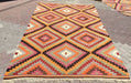 Bohemian Kilim Area -matto 311cm x 202cm monivärinen