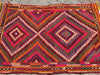 Bohemian Kilim Rug 139.7cm x 92.7cm Handwoven Vintage