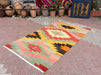 Bohemian Kilim Rug 223cm x 130cm Vintage #315