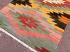 Bohemian Kilim Rug 223cm x 130cm Vintage #315