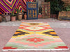 Bohemian Kilim Rug 223cm x 130cm Vintage #315
